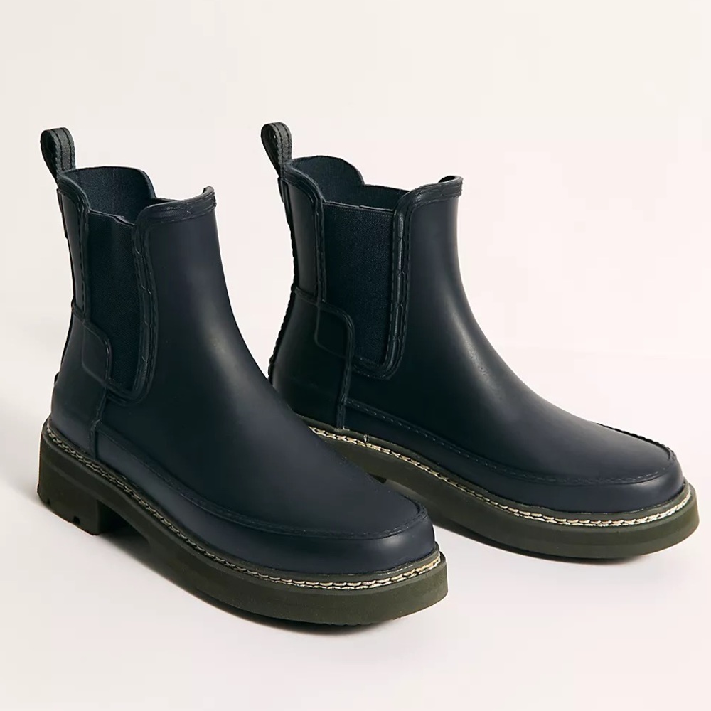 ✨Free People Hunter Refined Stitch Chelsea Wellies✨